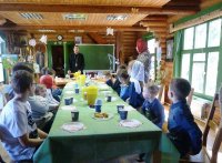 Пасхальный праздник в воскресной школе Алексиевского храма д. Середниково