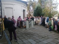 Воскресная встреча в день освящения поклонного креста