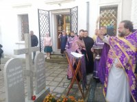 Воскресная встреча в день освящения поклонного креста